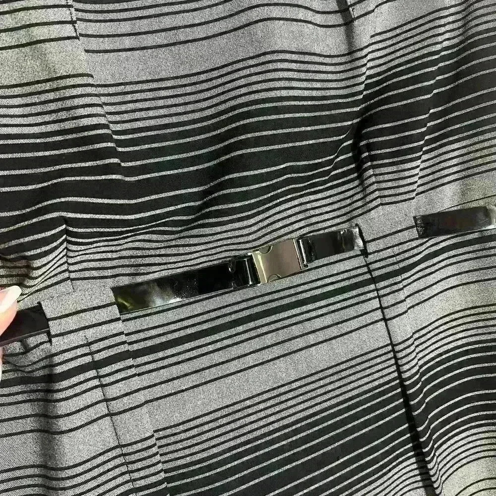 Calvin klein wear to work dress size 4 in excellent condition with waist elt - Picture 2 of 5